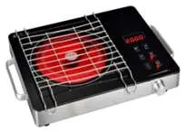 STEELO DELUXE INFRARED 2000 Watts Infrared Cooker Deluxe