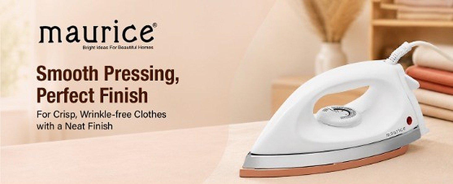 Maurice Electric Dry Irons - Smooth Pressing, Perfect Finish